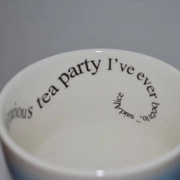 ALICE IN WONDERLAND 150th ANNIVERSARY EDITION BONE CHINA MUG/CUP TEA PARTY - Picture 8 of 9
